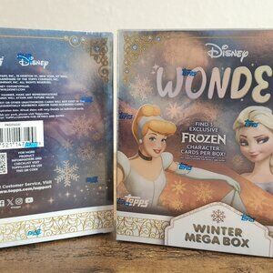 2025 TOPPS DISNEY WONDER – MEGA BOX – FACTORY SEALED – SAME DAY SHIPPING